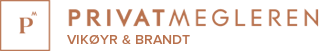 Privatmegleren vikøyr og brandt logo
